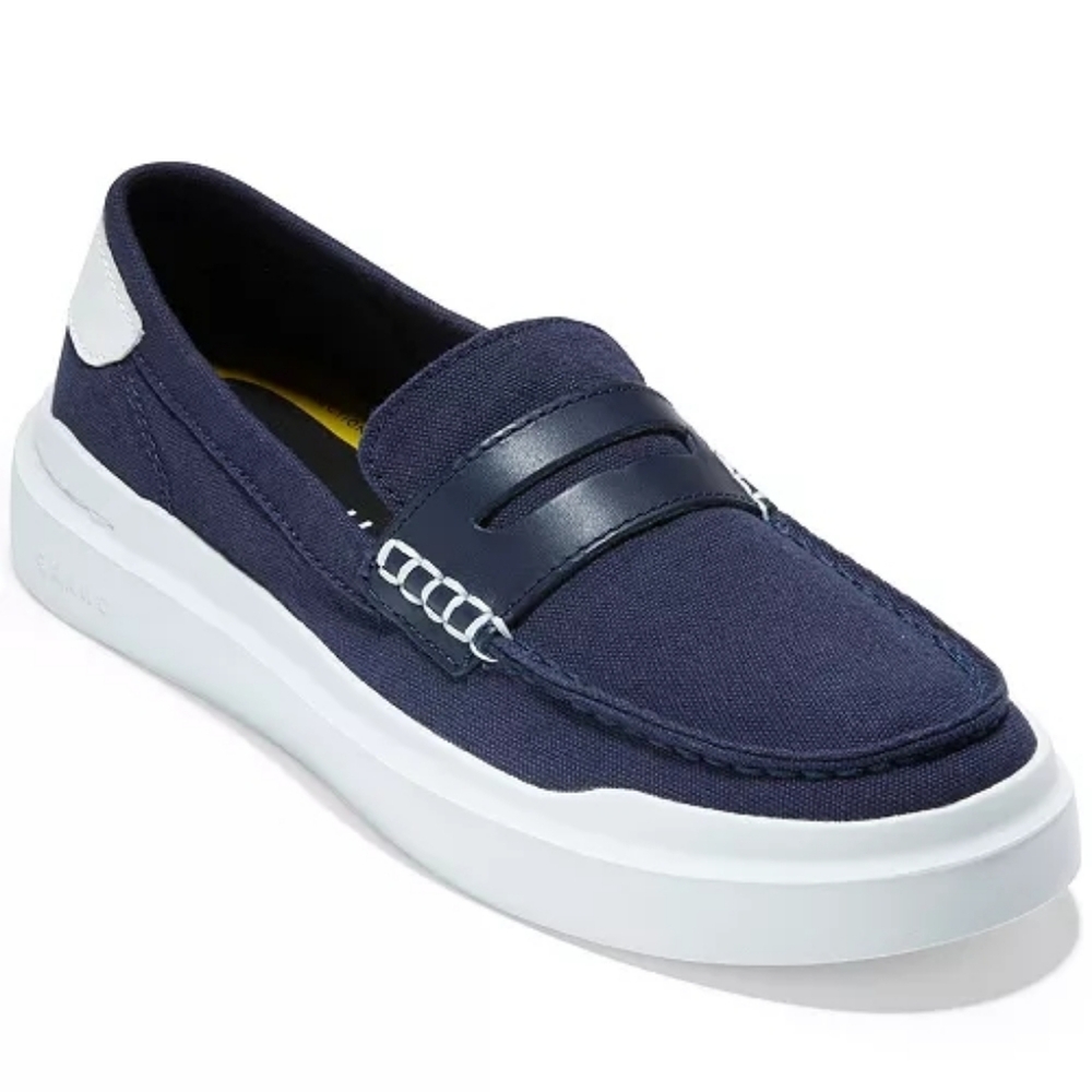 Cole Haan Mens Navy Loafers